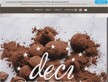 Tablet Screenshot of deci.ca